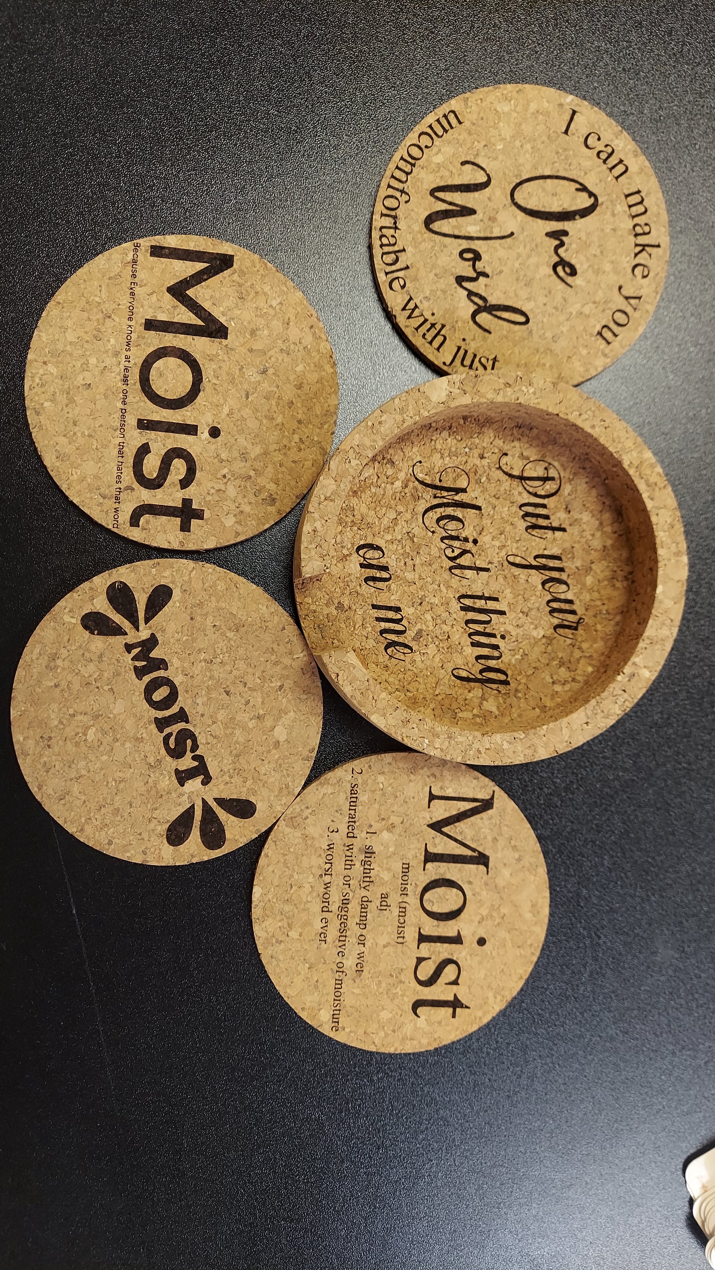 Moist Coasters