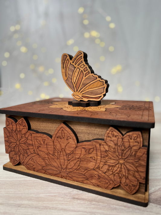 Butterfly Keepsake box