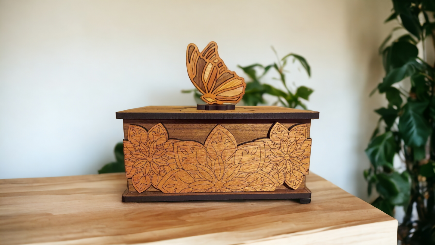 Butterfly Keepsake box