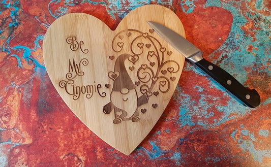 Heart shaped cheese board